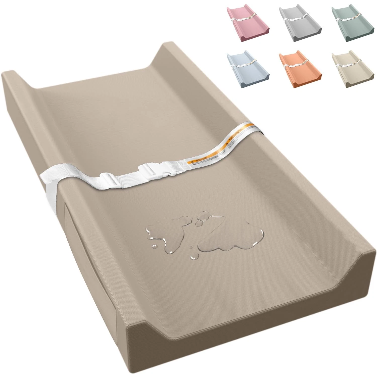 Vegan Leather Baby Changing Pad, Waterproof & Wipeable Soft Diaper Changing M...
Opens in a new wind