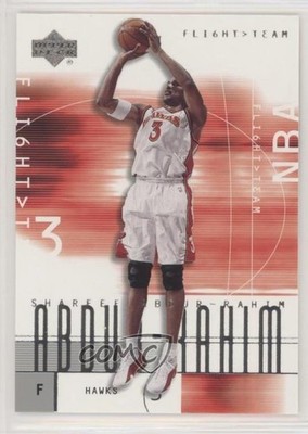 2001-02 Upper Deck Flight Team Shareef Abdur-Rahim #22 1k3