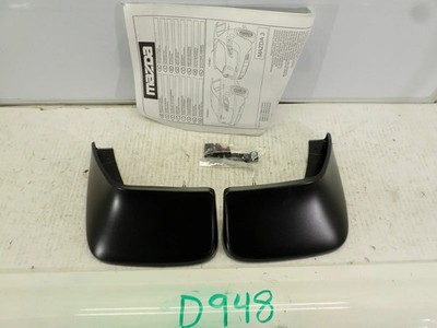 New OEM Rear Mud Flaps Splash Guards Mazda3 Sedan 2010-2013 Set BBM2-V3-460A