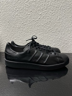 Adidas Y-3 Superstar Leather Sneakers Triple Black IE3237 Mens Size 11
