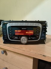 FORD SONY MP3 DAB  CAR RADIO 6  CD PLAYER MONDEO FOCUS CONNECT S MAX GALAXY
