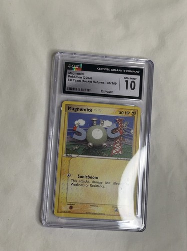 Magnemite graded CGC 10 for sale on eBay