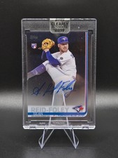 2019 Topps Clearly Authentic Autographs #CAASR Sean Reid-Foley RC! Blue Jays