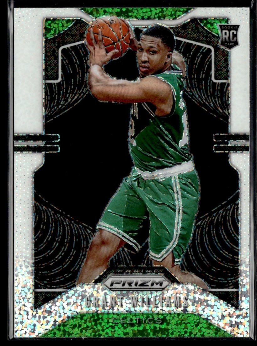 2019-20 Panini Prizm White Sparkle Grant Williams RC Boston Celtics #267