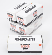 5x Rolls Ilford XP2 Super Black and White 120 Film C-41 Expired 11/2022