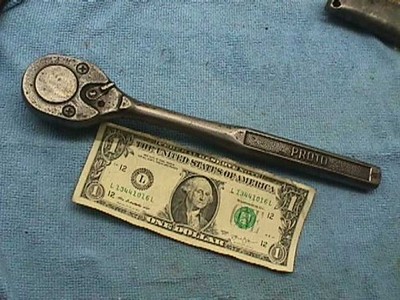 Vintage Proto MFD 5449 1/2'' Ratchet Sold as Found Works Great!