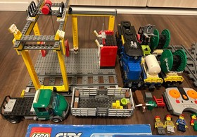LEGO City Cargo Train 60052 In 2014 Used Retired Complete W/Manuals Used Japan