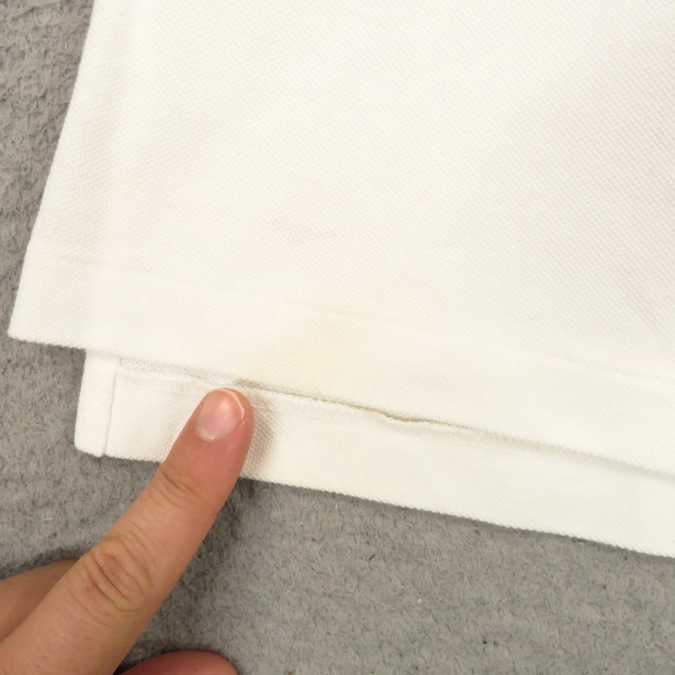 Polo Ralph Lauren 女式 XS Polo Bear 衬衫纽约网球图案皮克针织 — 第 3/4 张图片