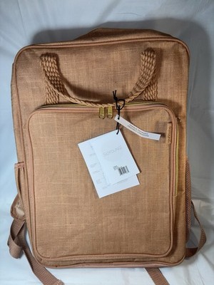 SoYoung Muted Clay All-Day Backpack with Laptop Sleeve and Water Bottle Pockets