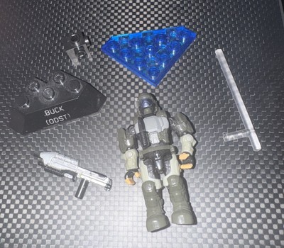 Halo Heroes Buck ODST Mega Bloks Series 1 Construx Minifigur *RAR*