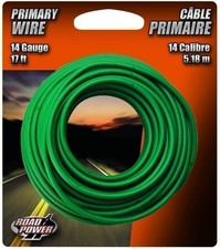 Coleman Cable 55668233 16-Gauge 24-Foot Automotive Copper Wire, Blue
