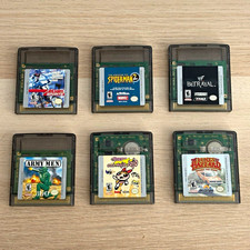 Game Boy Color Lot of 6 Cartridges Assorted 