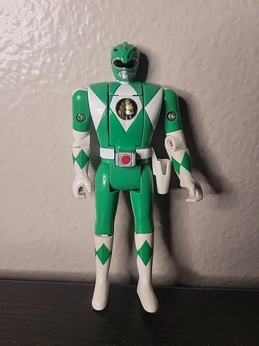 Green Ranger Mighty Morphin Power Rangers 1993 Vintage 8" Bandai A3