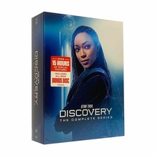NEW -Star Trek Discovery The Complete Series Seasons 1-5 ,DVD,19-Disc USA..