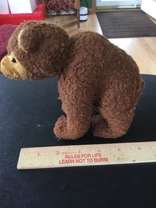 Vintage 1950’s Steiff? Cramer?  Brown Bear Rare As Is