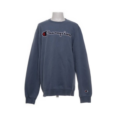 Champion, Sweatshirt, Größe: 162/167, Blau, Print, Unisex (Kinder) #nPV