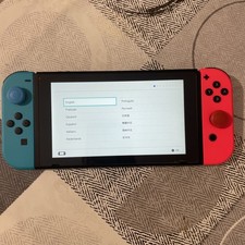 Nintendo Switch 32GB Handheld Console - Neon Red/Neon Blue MINT