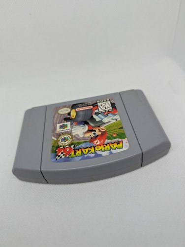 Mario Kart 64 Jugadores Elección Con Manual N64 Auténtico Cartucho Probado Limpio - Imagen 4 de 9