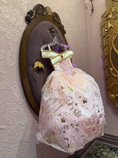 Disney Princess Sleeping Beauty Aurora Deluxe Costume Dress Size 7/8