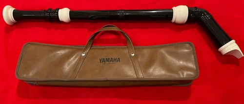 Yamaha YRB-302B Brown Ivory Bass Recorder- F 4 Piece Set With Protective Case