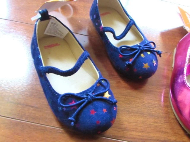 GYMBOREE ~ ¡Nuevo! NUEVO CON ETIQUETAS Niño Pequeño 5 ~ ¡Lote de 2! Zapatos de vestir veganos Maryjane arco iris Foto 3 de 4