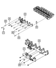 Genuine Mopar Heat Shield 68210181AA