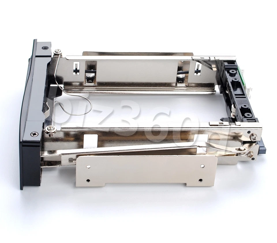 2X 5.25" Trayless Hot Swap Mobile Rack for 3.5" Hard Drive Caddy SATA Backplane - Image 4 of 4