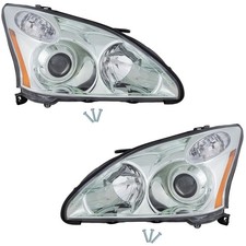 HID Headlight Set Left & Right For 2004-2006 Lexus RX330 Japan Built Vehicle