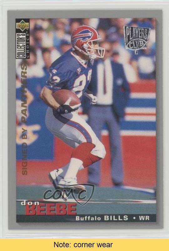 1995 Upper Deck Collector's Choice Players Club Don Beebe #342 READ 04xt