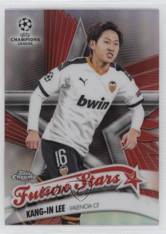 2019-20 Topps Chrome UCL Future Stars Kang-in Lee #FS-KIL 12wc