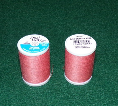Coats & Clark, Dual Duty All Purp Polyester Thread, 250 yds, Orange Coral (1500)