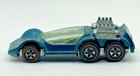 Hot Wheels Redline Six Shooter Aqua Gray Int. Nice Condition!