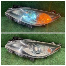 2012-2013 Mazda Mazda 3 Left Side Xenon Hid Headlight Assembly Oem Blue Ring