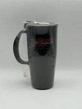 Dale Earnhardt #8, Budweiser - 16oz Plastic, Black Thermal Betras USA Mug