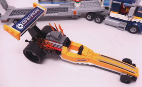 Lego 60151 Dragster Transporter Town City Race 100% Complete