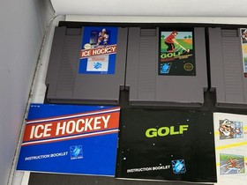 (10) NES Nintendo Game Lot w/ Manual & Plastic Case Gyromite, Millipede, Q-bert