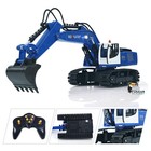 HUINA 1/18 RC  13550 11CH 2.4G Remote Control Excavator 350° RTR Digger Gift — photo 4