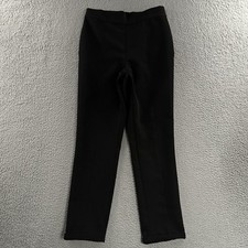 Vince Camuto Womens Pants Black Size Small Petite Mid Rise Polyester Blend
