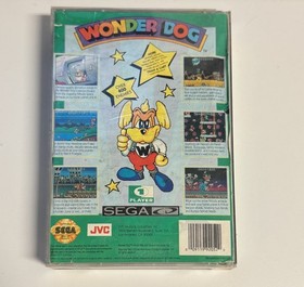 Wonder Dog Sega CD Video Game CIB Complete Tested