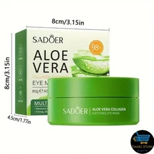 SADOER Aloe Vera Collagen Soothing Eye Mask Anti-Wrinkle 80g