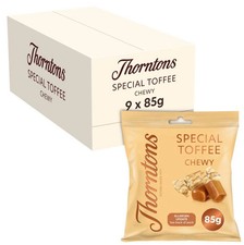 Thorntons Chewy Special Toffee 85g x 9 Best Before 03/02/2026