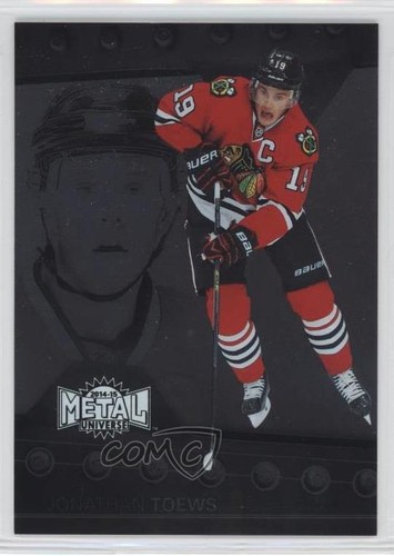 2014 Fleer Showcase Jonathan Toews [Red] #11 card