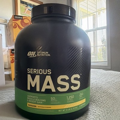 Optimum Nutrition Serious Mass Vanilla 6 lbs