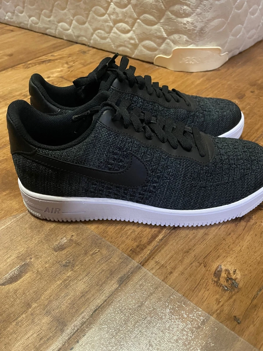 Nike Air Force 1 Flyknit 2.0 Black Anthracite for Sale