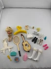 Vintage Barbie & Barbie Clone Doll Accessories Japan Hong Kong Shoes Hanger Bag