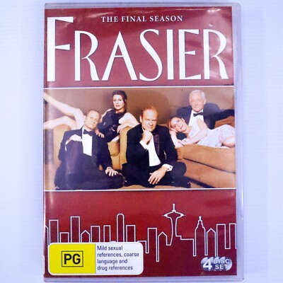 Frasier: The Eleventh And Final Season (DVD, 2003) Kelsey Grammer TV Series 11