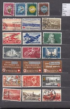 STAMPS LOT SWITZERLAND USED  (L47356)