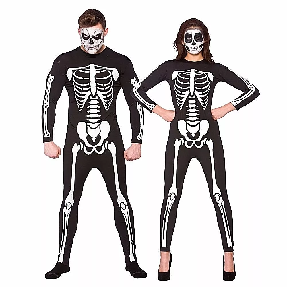 Ladies skeleton jumpsuit hotsell