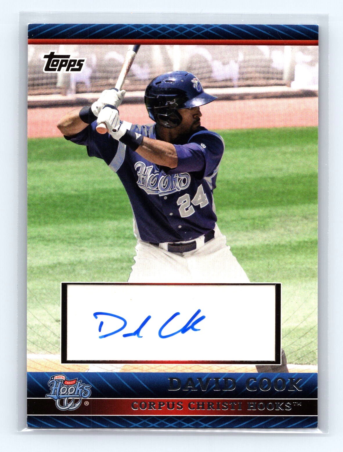 2010 Topps Pro Debut #PDA-DC David Cook Autograph Auto Corpus Christi ...