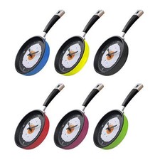 Stylish Frying Pan Wall Clock for Modern Kitchen Decor